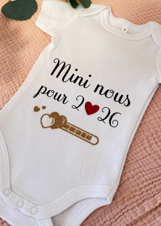 Body bébé personnalisé