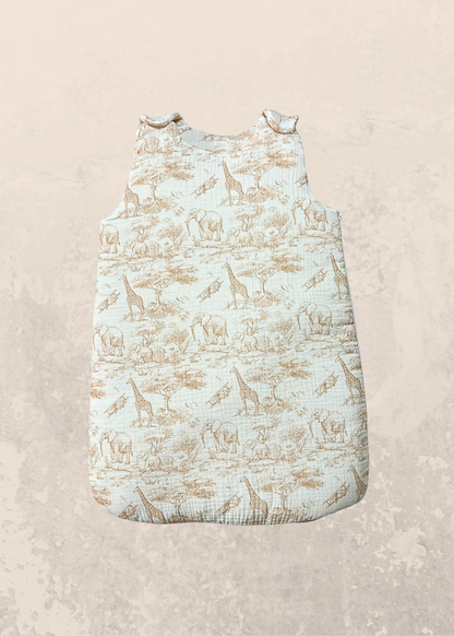 Gigoteuse en gaze de coton