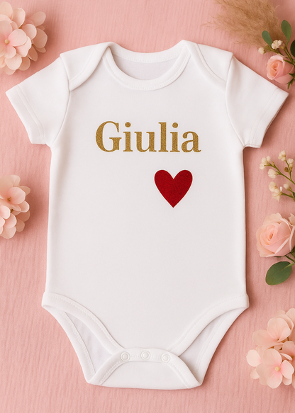 Body bébé personnalisé