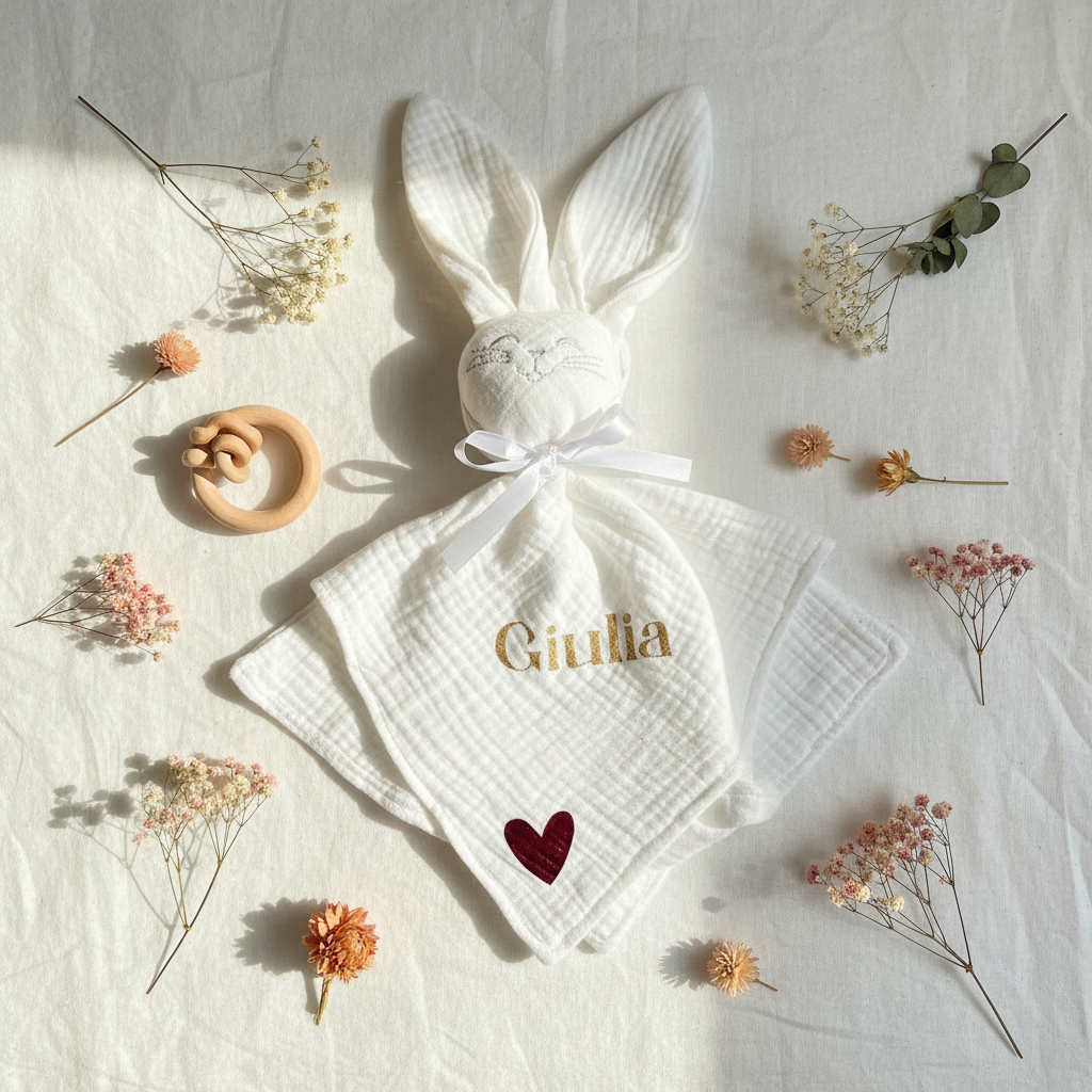 Doudou lapin lifestyle